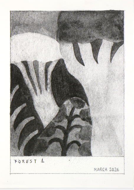 FOREST I - 1 INK RISOPRINT - A5